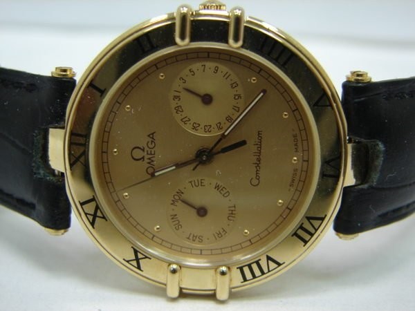 流當品拍賣 少有 OMEGA 18K金 星座 男錶