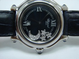 流當品拍賣 原裝 CHOPARD 蕭邦 星星月亮 32mm 不鏽鋼 石英 女鑽錶