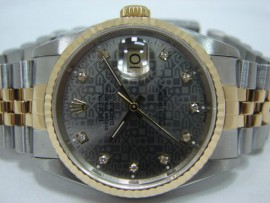 流當品拍賣 原裝ROLEX 勞力士 16233 十鑽紀念面盤 男錶