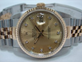 流當品拍賣 原裝 ROLEX 勞力士 16233 十鑽面盤 男錶