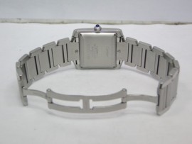 板信當舖流當品拍賣 CARTIER 卡地亞 法國坦克系列 不鏽鋼 自動 女錶