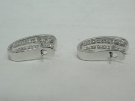 流當品拍賣造型 鑽石 E色 K金 耳環