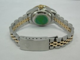 流當品拍賣原裝 ROLEX 勞力士 69173 十鑽包台豹紅面盤 女錶