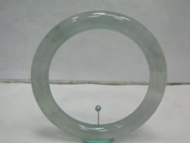 流當品拍賣玻璃種 A貨 天然翡翠 玉手環 附中國寶石證書