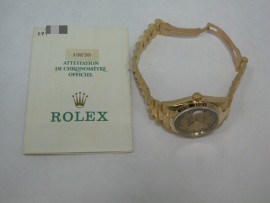 流當品拍賣原裝 ROLEX 勞力士 18238 紅寶多層面盤 附保單 9成5新 男錶