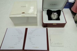 流當品拍賣卡地亞 Cartier BALLON BLEU 藍氣球 計時 男錶